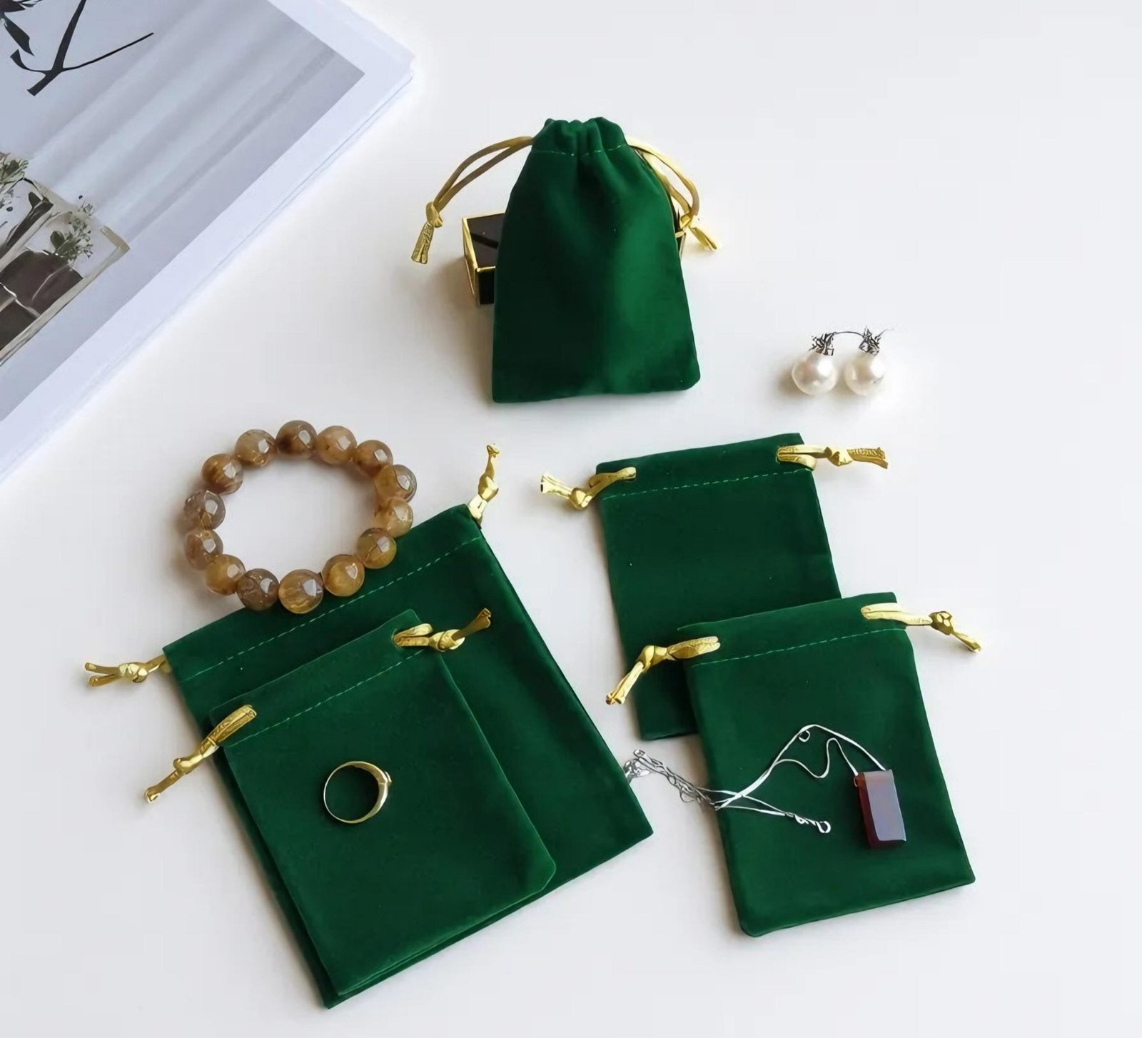 Linen cloth bag