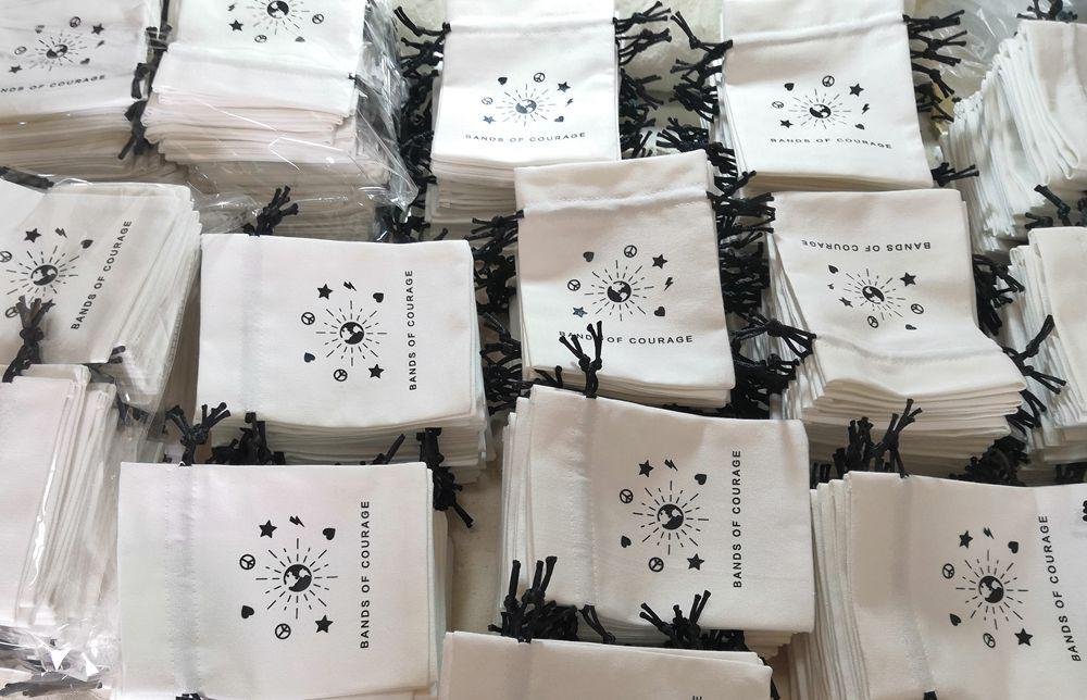 Linen cloth bag